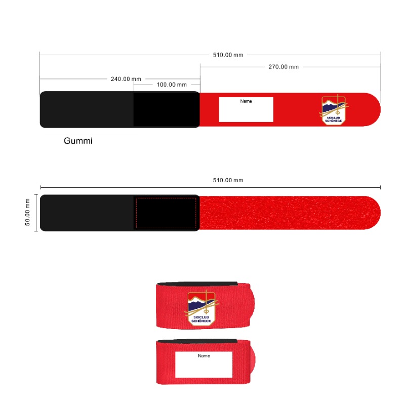 Skistropper med eget logo