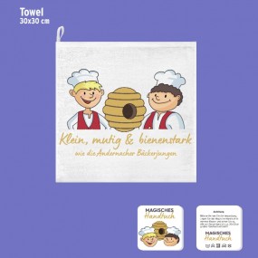 Tryllehåndklæder med Fuldfarvet Tryk – Unikke Reklamear...