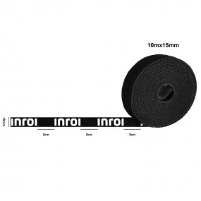 Velcrobånd rulle med logo tryk - Reklame velcrobånd med...