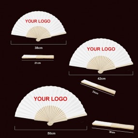 Håndvifter med tryk | Perfekt til sommer events og fest...