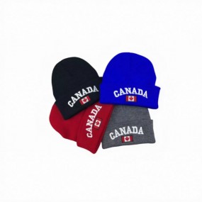 Broderet beanie-hue med eget logo – Høj kvalitet