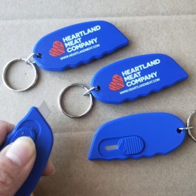 Skæremesser med reklametryk