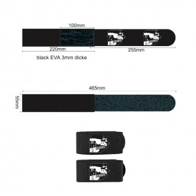 Skistropper med tryk - Skibånd med logo - Skiremme med ...