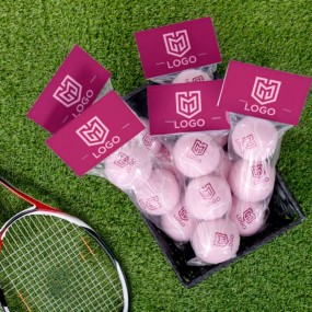 Tennisbolde med logo – Reklamegaver til firmaer