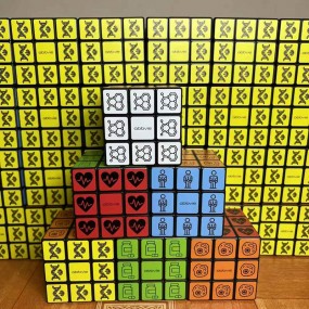 Rubiks terning med logo trykt – Effektiv markedsføring ...