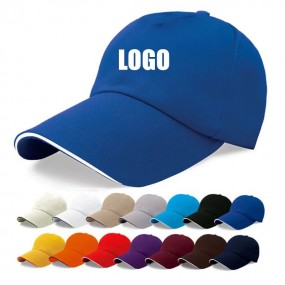 Sandwich caps – broderet eller trykt med logo