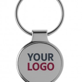 Personlige nøgleringe med tryk