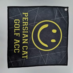 Golf håndklæde med logo – vaffelvævet mikrofiber i høj ...